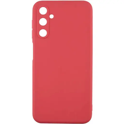 Силіконовий чохол Candy Full Camera для Samsung Galaxy A24 4G Червоний / Camellia