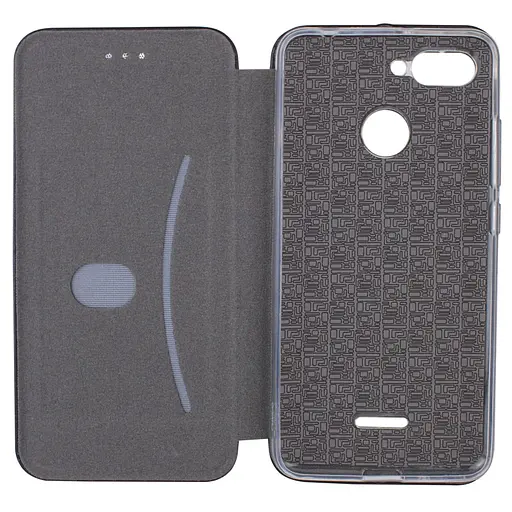 Шкіряний чохол-книжка Classy для Xiaomi Redmi 6 Чорний - фото 5