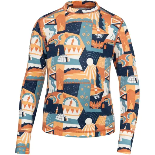 Термобілизна Frontier Kinkaju Fun Merino Kids 140 см Multicolor - фото 2