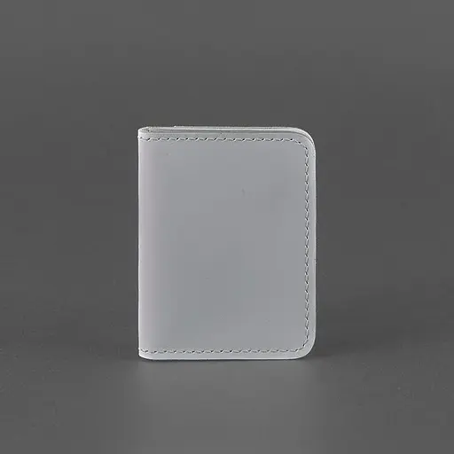 Кожаная обложка для ID-паспорта и водительского заседания 4.0 Серая - фото 6