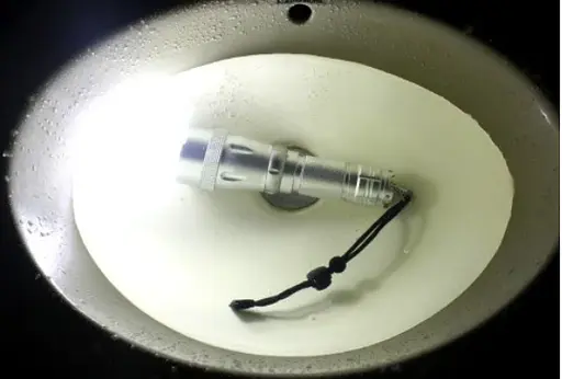 Подводный водонепроницаемый противоударный фонарь Police 8766-L2 для дайвинга - фото 3