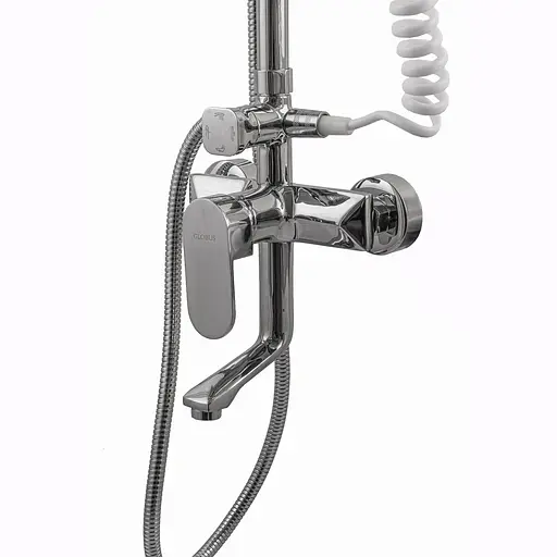 Душова система Globus Lux DS-006A, Хром - фото 4