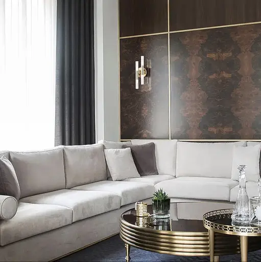 Сучасне бра Bastone на 4 лампи Line F YG 368/4 - фото 9