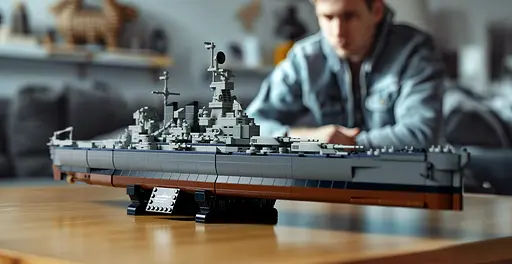 Конструктор Nifeliz Лінкор "Північна Кароліна" (NF10280) - фото 8