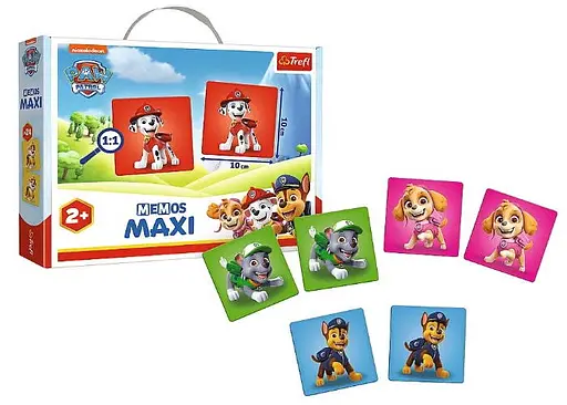 Настільна гра Trefl Мемо MAXI Щенячий патруль (Memos Maxi Paw Patrol) (02264) - фото 5