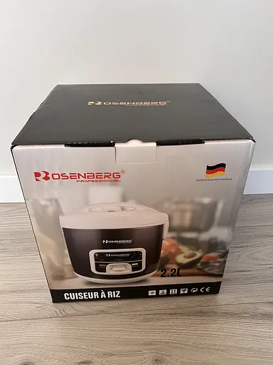 Рисоварка профессиональная Rosenberg Profеssional CFXB90-A 2,2 л 900W - фото 6