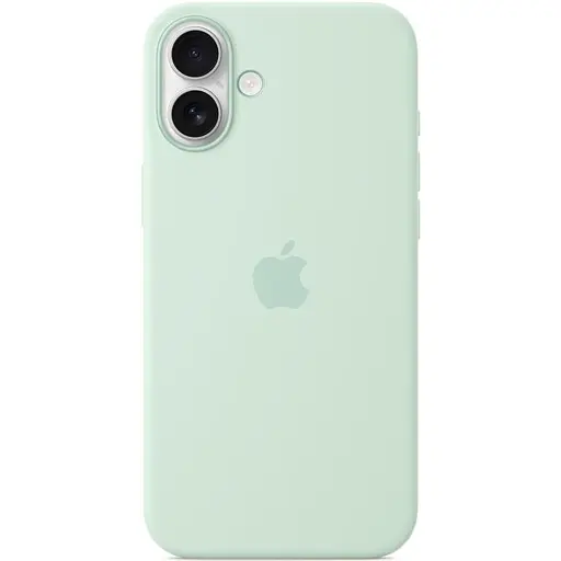 Чохол Epik Silicone case AAA with Magsafe and Animation button для Apple iPhone 16 Plus 6.7 Aquamarine - фото 4