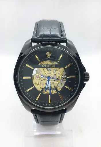 Мужские механические часы Clockhouse Skeleton Черные (IBW408B) - фото 2