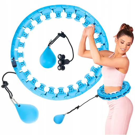 Обруч (хулахуп) массажный 4FIZJO с отягощением 4FJ0649 (P-5907739316837) - фото 1