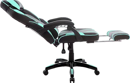 Геймерское кресло GT Racer черное с ментоловым (X-2749-1 Black/Mint) - фото 6
