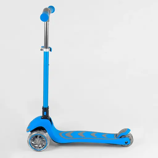 Детский самокат Best Scooter 38603 голубой - фото 4