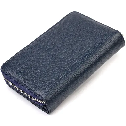 Жіночий шкіряний гаманець Canpellini 9.5х15.5х2.5 см acs0025528 - фото 2