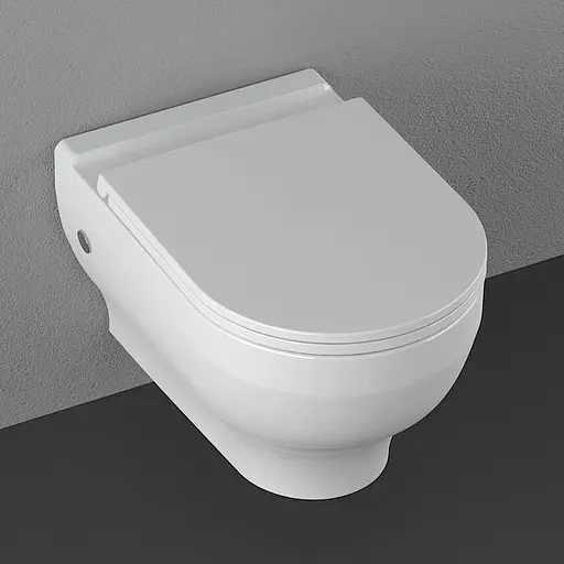 Унитаз подвесной Volle Virgo Rimless 13-23-455 с сидением Soft Close Slim, Белый - фото 2