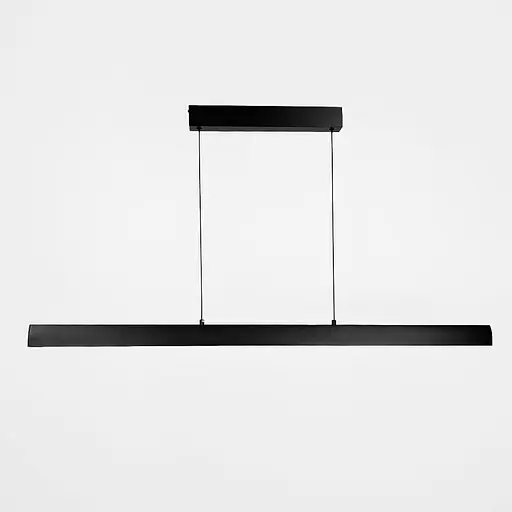 Линейный светильник LED в черном корпусе 120 см с линзами посередине | Line F | Ст. H38L-1200 BK - фото 2