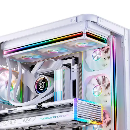 СВО Jonsbo TH-240 White (Intel LGA 1200/115X/17XX/1851; AMD AM4/AM5) (TH-240 White) - фото 9