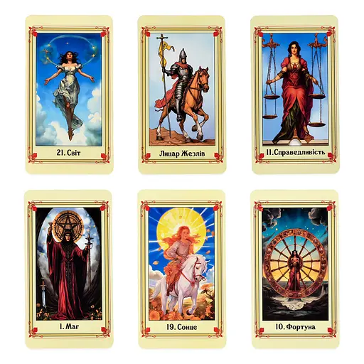 Гадальні карти Strateg Таро 78шт/пач (30421) - фото 4