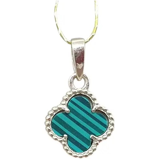 Золота підвіска Платон Конюшина з малахітом. 2П125/71Б