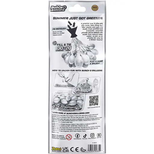 Ігровий набір Bunch O Balloons Водні кульки Тропік 30 шт. в асортименті (56479UQ1) - фото 5