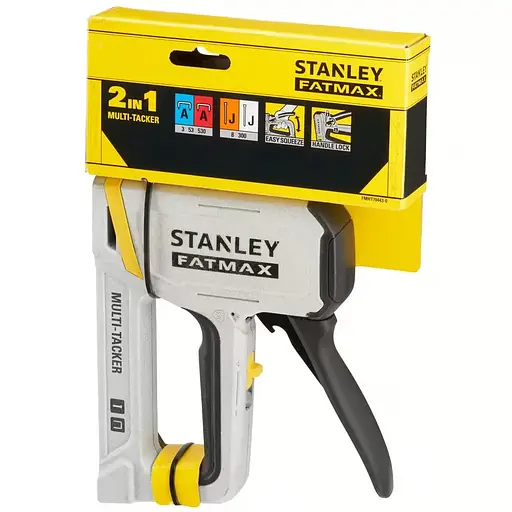 Степлер Stanley Fatmax Light Duty для скоб типу A (6, 8, 10, 12, 14 мм) і цвяхів типу J (12, 15 мм) (FMHT70443-0) - фото 6