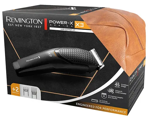 Машинка для стрижки Remington HC3000GP E51 X3 Power-X Series Giftpack (6824597) - фото 4