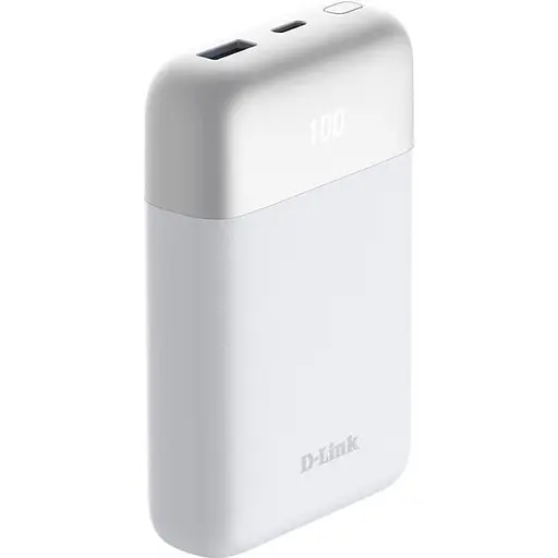 Павербанк D-Link White 10 000 mAh / 18 Вт (DPP-101) - фото 3