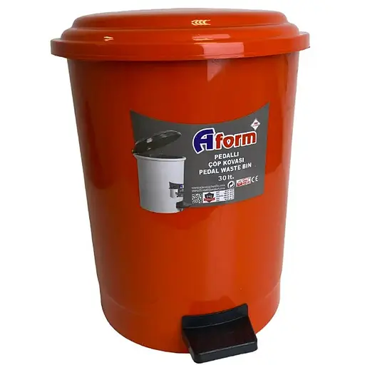 Мусорное ведро Afacan 30 л с педалью РК-30 104 (1756274519) - фото 1