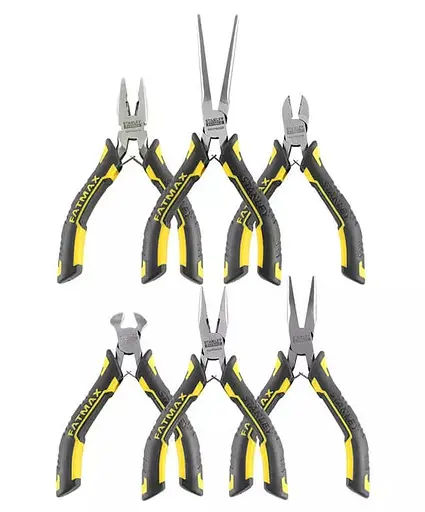 Набор мини плоскогубцев и кусачек Stanley 6 шт (FMHT0-80541) - фото 2