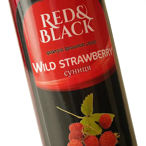 Сироп Red&Black Земляника 0.7 л - фото 5