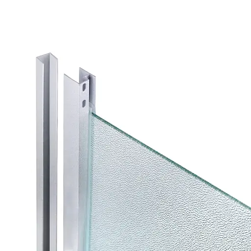 Душова кабіна Lidz Latwa SC90x90.SAT.MID.FR, скло Frost 4 мм без піддона, Універсальна, хром матовий, без поддона - фото 3