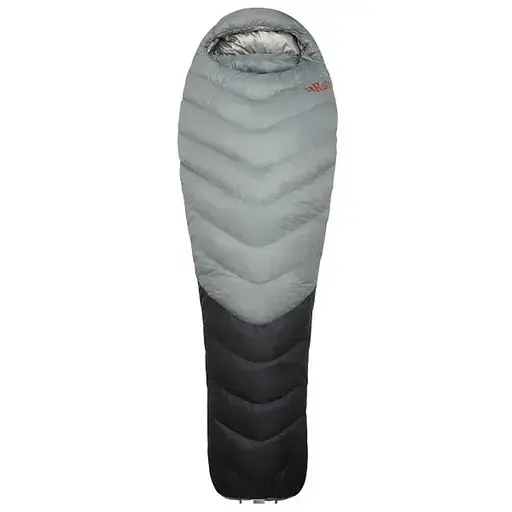 Спальник Rab Mythic Ultra 360 Long Grey/Black L лівий (1033-RB QSI-43-CGR-LNG-LZ)