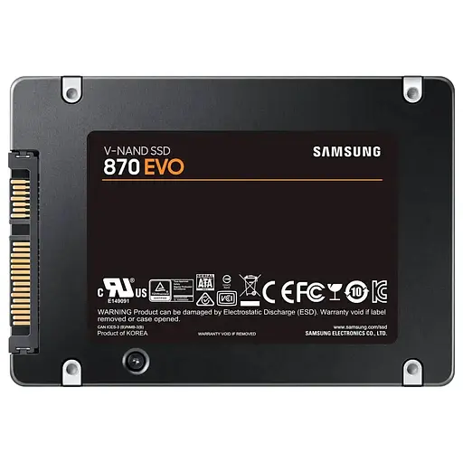 Накопичувач SSD Samsung Sata 2.5" 500Gb 870 EVO 480 512 (MZ-77E500B/EU) - фото 2
