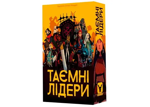 Настільна гра Geekach Games Таємні лідери (Hidden Leaders) (укр.) (GKCH034HL)