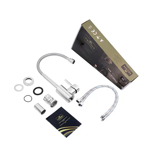 Змішувач для кухні Kroner KRM Edelstahl Klassisch - ESG035-1 (CV023002) - фото 6