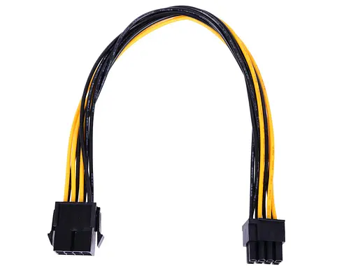 Кабель питания Cablexpert 6+2 pin 8 pin папа-адаптер для видеокарт - фото 5