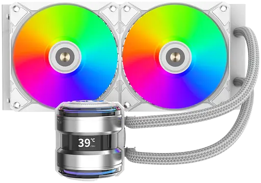 Водное охлаждение Alseye i240-W-SE ARGB White (AS.02.08.0013) - фото 2