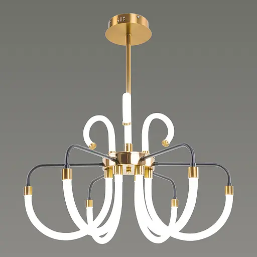 Светодиодная акриловая люстра Sirius N 3909-6 87W