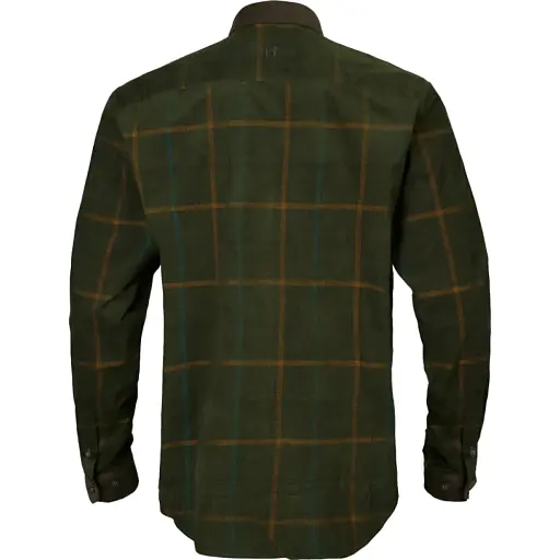 Сорочка Harkila Kaldfjord corduroy check shirt L Willow green - фото 2