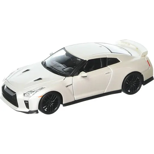 Автомодель Bburago Nissan GT-R 1:24 Metallic White (18-21082) [119115] - фото 2
