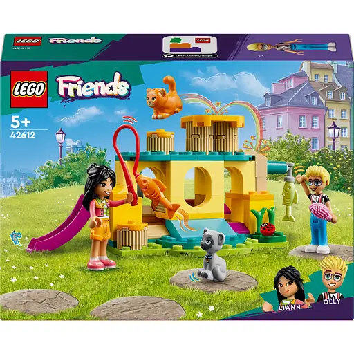Уцінка. Конструктор LEGO Friends Пригоди на котячому ігровому майданчику 87 деталі (42612)