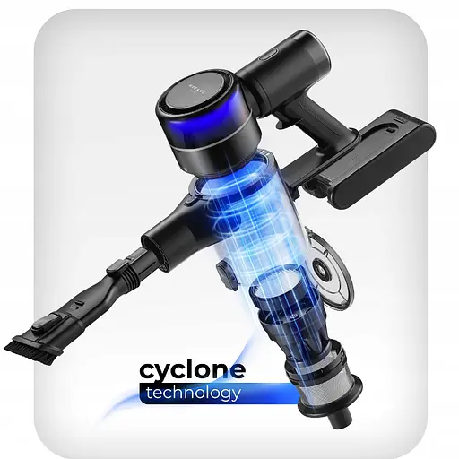 Пылесос аккумуляторный Mozano Handy Pro 420 Вт AGD/ODK/P/01 - фото 4