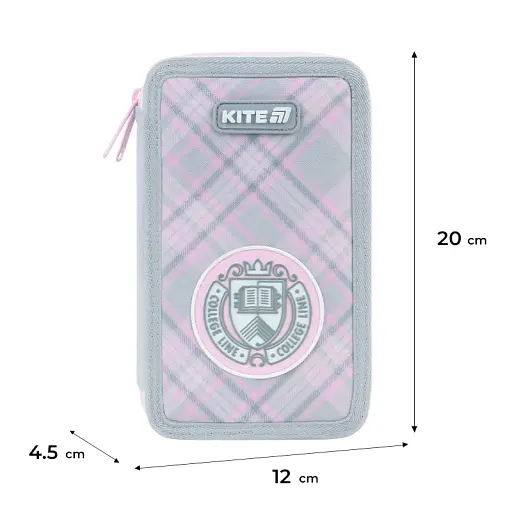 Пенал без наповнення Kite College Line 2 відділення (K26-623-1) - фото 6