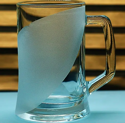 Пивний келих 660 мл Інь-Янь риба короп з гравіюванням символ гармонії подарунок для чоловіка - фото 5