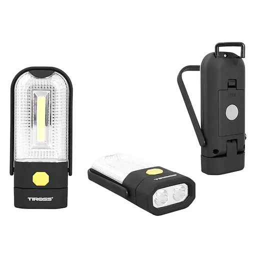 Ліхтар TIROSS TS-1843 (3xAAA) Чорний - фото 2