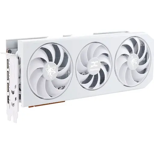 Видеокарта PowerColor Hellhound Spectral White AMD Radeon RX 9070 XT 16GB (RX9070XT 16G-L/OC/WHITE) EU [130411] - фото 2