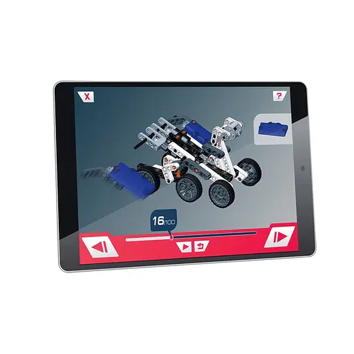 Інтерактивний конструктор 2 в 1 Лабораторія механіки Космічні апарати - Clementoni 50519 - фото 4