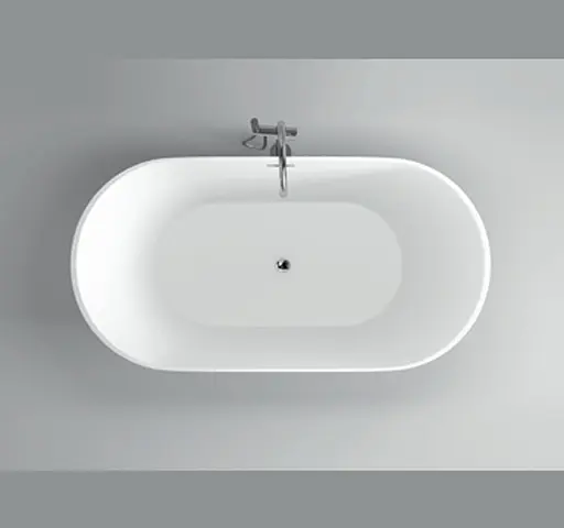 Ванна Dusel DU103 170x80x58 Білий - фото 4