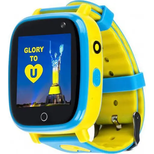 Детские умные часы Amigo GO001 iP67 Glory Blue-Yellow - фото 2