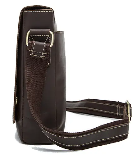 Чоловіча шкіряна сумка Vintage 34х25,5х5,5 см sum0012348 - фото 6