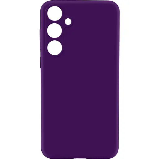 Чехол Make Samsung S25 Plus Silicone Deep Purple