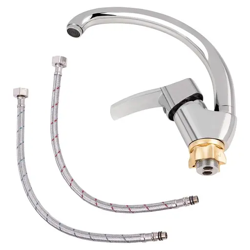 Смеситель для кухни Lidz (CRM) 20 49 008 04 - фото 4